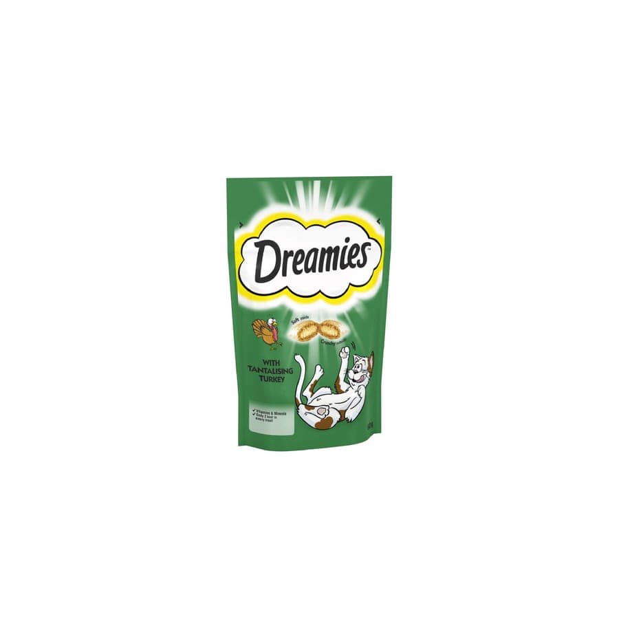 DREAMIES™ CAT TREATS with Tantalising Turkey