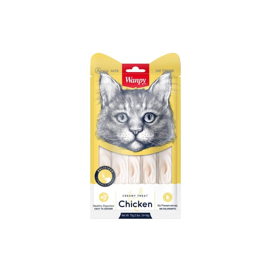 Wanpy Creamy Treats Chicken Flavor For Cat