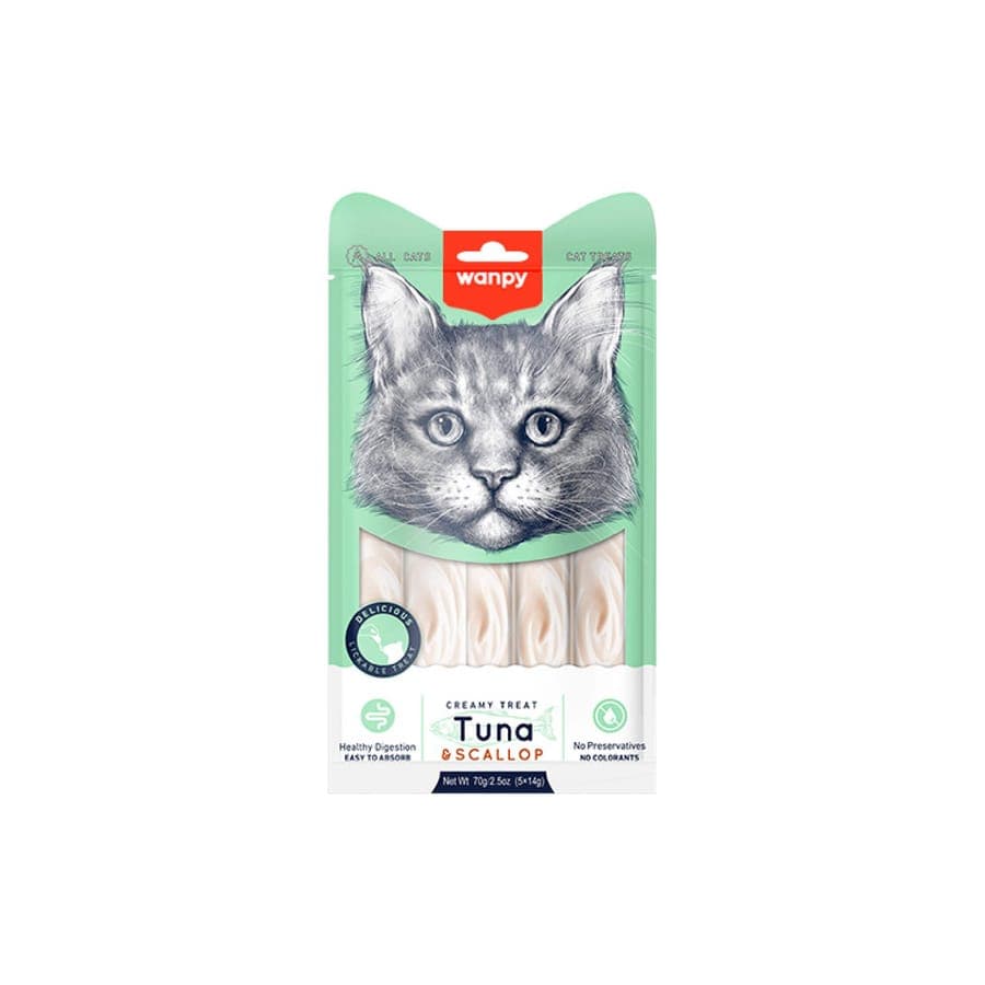 Wanpy Creamy Treats Tuna & Scallop For Cat