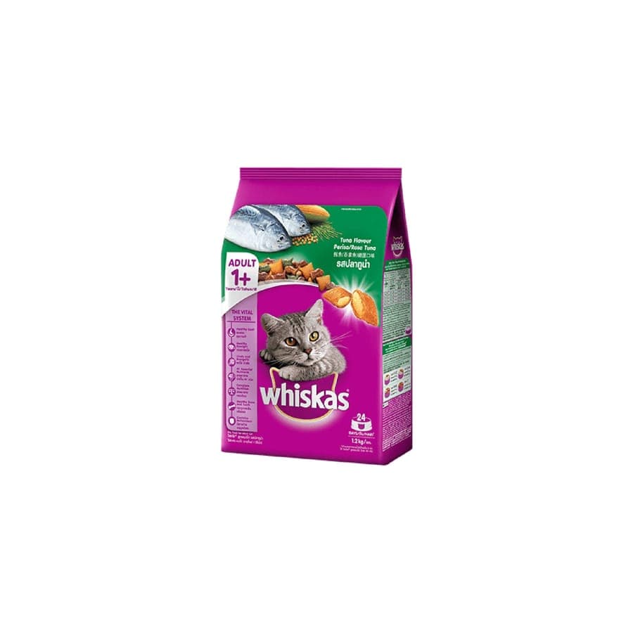 WHISKAS CAT ADULT 1+ YEARS TUNA FLAVOR