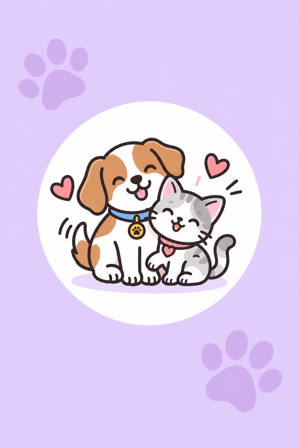 Puppy & Kitten